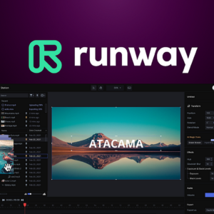 runway-runwayai-ai-digitalservices-Runway subscription interface showing AI text-to-video generation, editing tools, and Gen-4 model controls for professional video creation